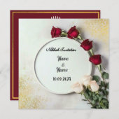 ニカ結婚式招待状 招待状 (正面/裏面)