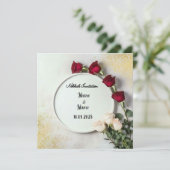 ニカ結婚式招待状 招待状 (スタンド正面)