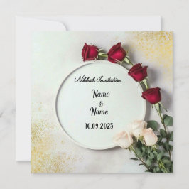 ニカ結婚式招待状 招待状