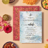 ニカ・ウェディング招待状 | ミニマルなイスラムデザイン 招待状