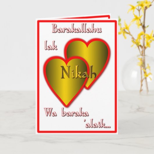 ニカ カード (黄色い花)