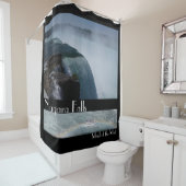 ニガー秋ミストシャワーカーテンのメイド シャワーカーテン (インサイチュ)