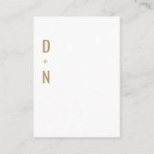 ニキシンプルミニマリストありがとうエンクロージャカード エンクロージャーカード (裏面)