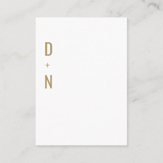 ニキシンプルミニマリストありがとうエンクロージャカード エンクロージャーカード (裏面)