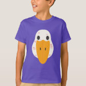 ニキビだらけのガチョウ キッズTシャツ Tシャツ (正面)