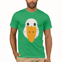 ニキビだらけのガチョウ ベーシックTシャツ