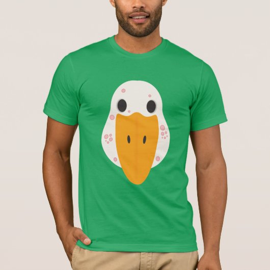 ニキビだらけのガチョウ　ベーシックTシャツ Tシャツ (正面)