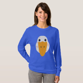 ニキビだらけのガチョウ 長袖Tシャツ Tシャツ