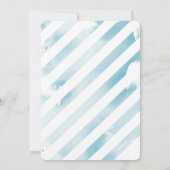 ニクカスタムソンの最初の誕生日招待状 招待状 (裏面)