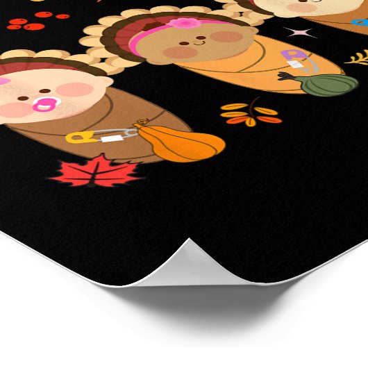 ニクククレ感謝祭ナース秋錫に感謝 ポスター (角)