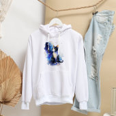 ニクシーと名付けられた猫 - 水彩画風 Tシャツ