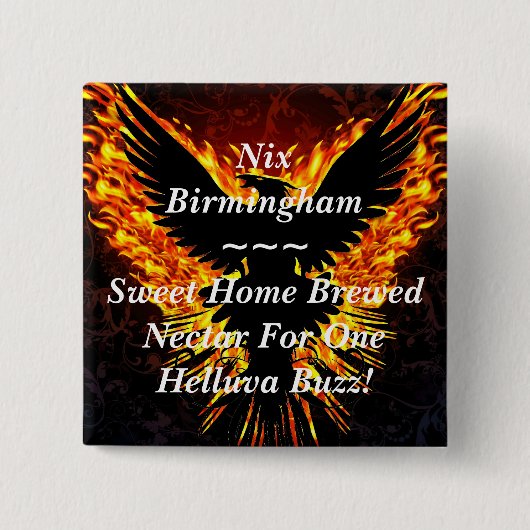 ニクスの果汁ボタン 缶バッジ (正面)