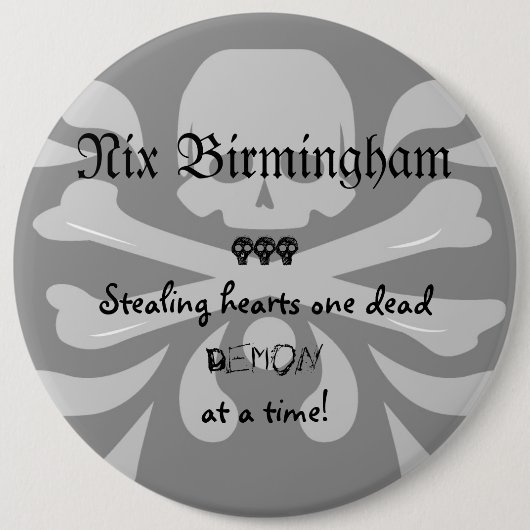 ニクスボタン 缶バッジ (正面)