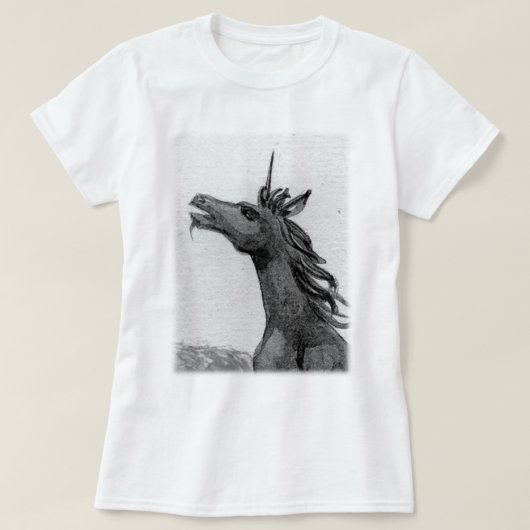 ニクス- BWのプロフィールのTシャツ Tシャツ (デザイン正面)