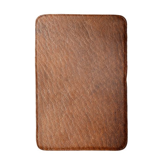 ニクズクの革 バスマット (正面縦)