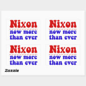 ニクソンが今まで以上に – 説教者インスパイア 長方形シール (シート)