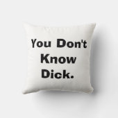 ニクソンの装飾用クッション クッション (裏面)