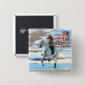 ニクソン氏はトランプ氏に助言する 缶バッジ (正面&裏面)