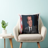 ニクソン&私はクロック綿枕ではない クッション (椅子)