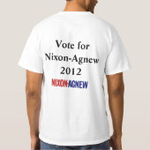 ニクソンAgnew 2012年 Tシャツ (裏面)