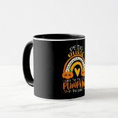 ニクナース気にハロウィンIのカボチャ マグカップ (正面左)