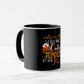 ニクナース気にハロウィンIのカボチャ マグカップ (正面左)