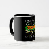 ニクナース気にハロウィンIのカボチャ マグカップ (正面左)