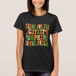 ニクナース気にハロウィンIのカボチャ Tシャツ