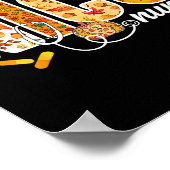 ニクナース秋紅葉感謝祭ヘルツ ポスター (角)