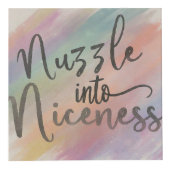 ニクレに鼻を突っ込む フォトキューブ (右)