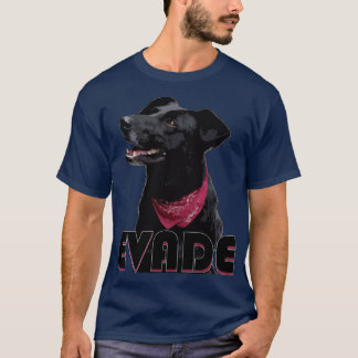ニグリトマタパコスブラックコプキラー犬を避ける Tシャツ