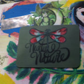 ニグレ自然トンフライアートアースデイ ノートカード