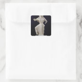 ニケ、デロスより、紀元前550年 スクエアシール (バッグ)