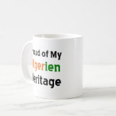 ニゲリエン伝統マグカップ コーヒーマグカップ (正面左)