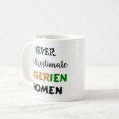 ニゲリエン女性 コーヒーマグカップ (正面左)