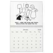 ニゲル·サザーランド作 カレンダー (1月 2026)