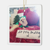 ニコクリスマスオーナメント2024 セラミックオーナメント (左)