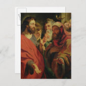 ニコデモを教えるキリスト ポストカード (正面/裏面)