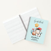 ニコニコかわいい愛らしい誕生日ゲストブック ノートブック (内部)