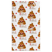 ニコニコウンチ絵文字バレンタインデー抱き枕 スモールペーパーバッグ (裏面)