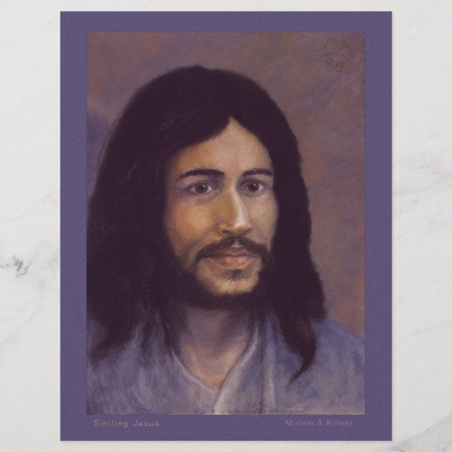 ニコニコ絵画イJesus Pastel's by Miriam Kilmer (正面)