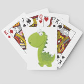 ニコニコ緑ディノ トランプ (裏面)