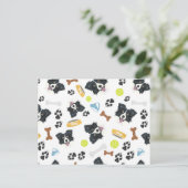 ニコニコ縁どリ ポストカード (スタンド正面)