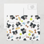 ニコニコ縁どリ ポストカード (正面/裏面)