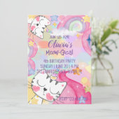 ニコニコ誕生日の招待 招待状 (スタンド正面)