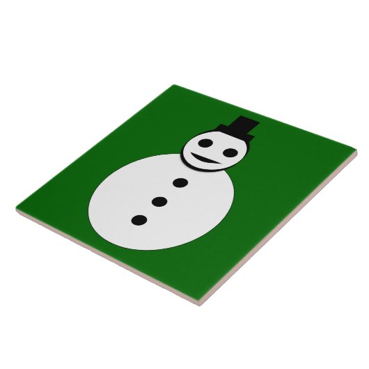 ニコニコ雪だるまタイル タイル (側面)