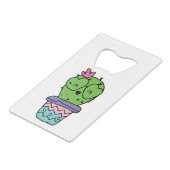 ニコニコActus Art Valentines Art Valentines Drawi クレジットカード栓抜き (裏面アングル)