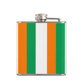 ニコニコLeprechaun St. Patrick's Day フラスク (裏面)