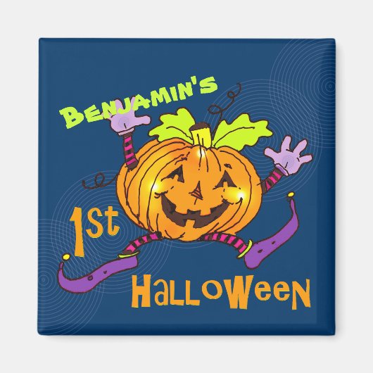 ニコニコPumpkin 1stハロウィーン マグネット (正面)