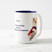 ニコマイヒーロお気に入りのーコーヒーカップ ツートーンマグカップ (正面右)